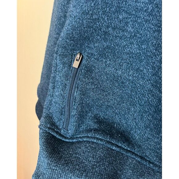 Van Heusen Womens Medium Regular Fit Blue Long Sleeve Sweater Pullover - Picture 3 of 4